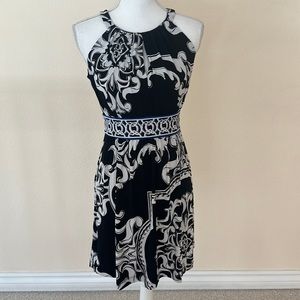 White House Black Market Halter MIDI